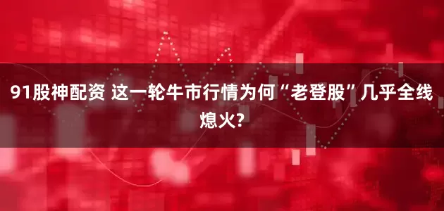 91股神配资 这一轮牛市行情为何“老登股”几乎全线熄火?